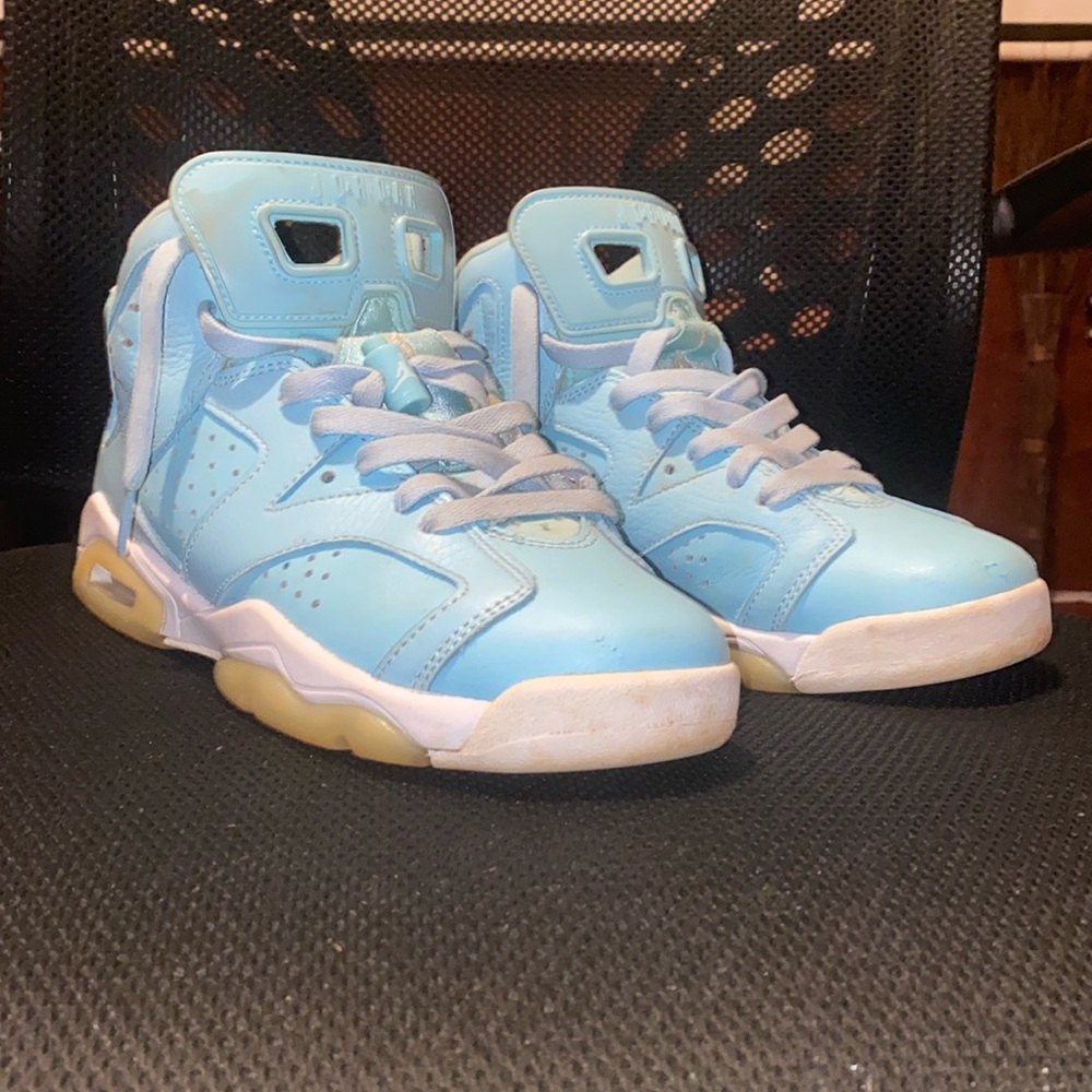 Jordan 7 retro GG’s “still blue” size 6Y